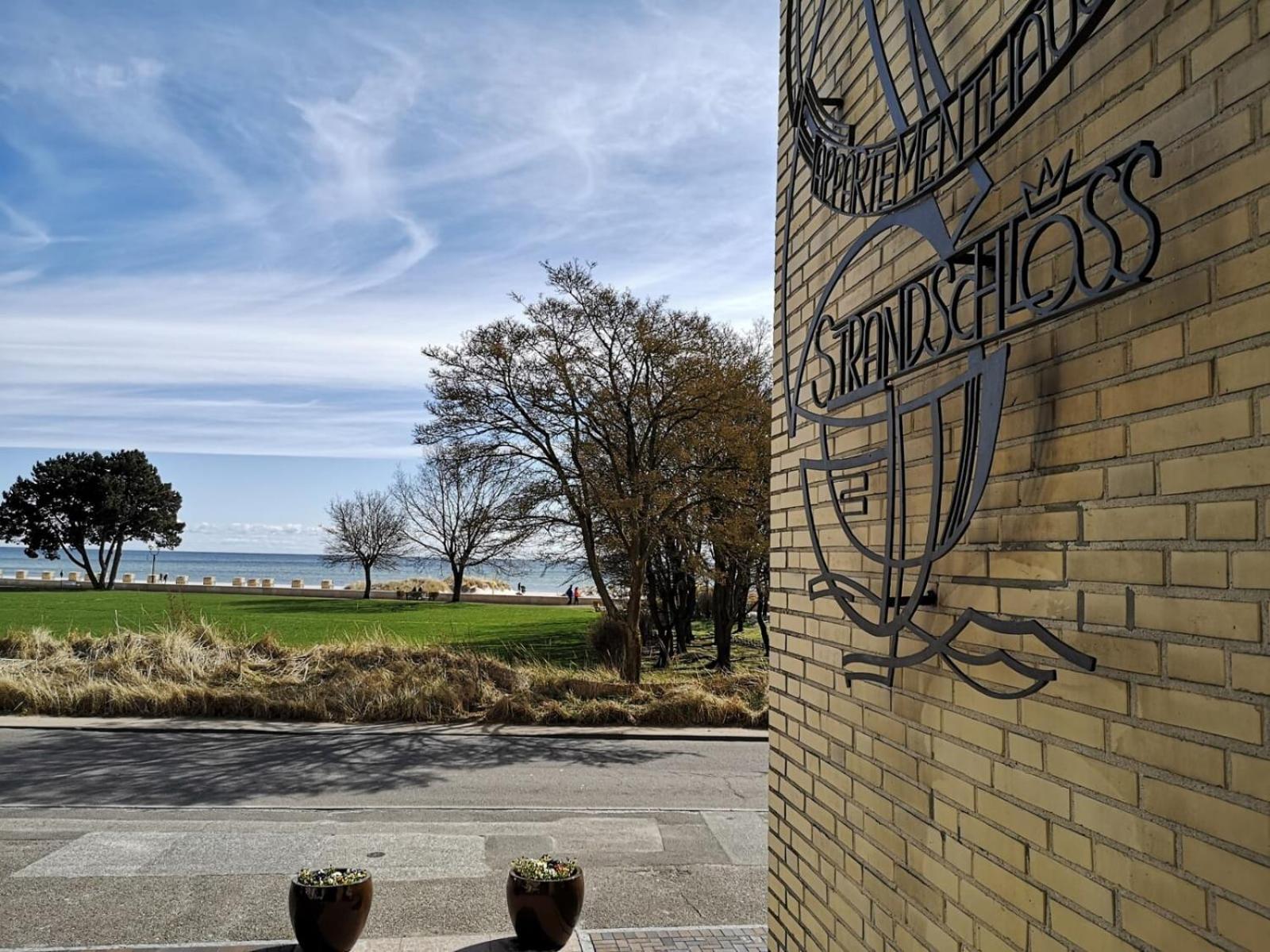 Strandschloss Strandkoje-Ostseeblick 格洛米茨 外观 照片