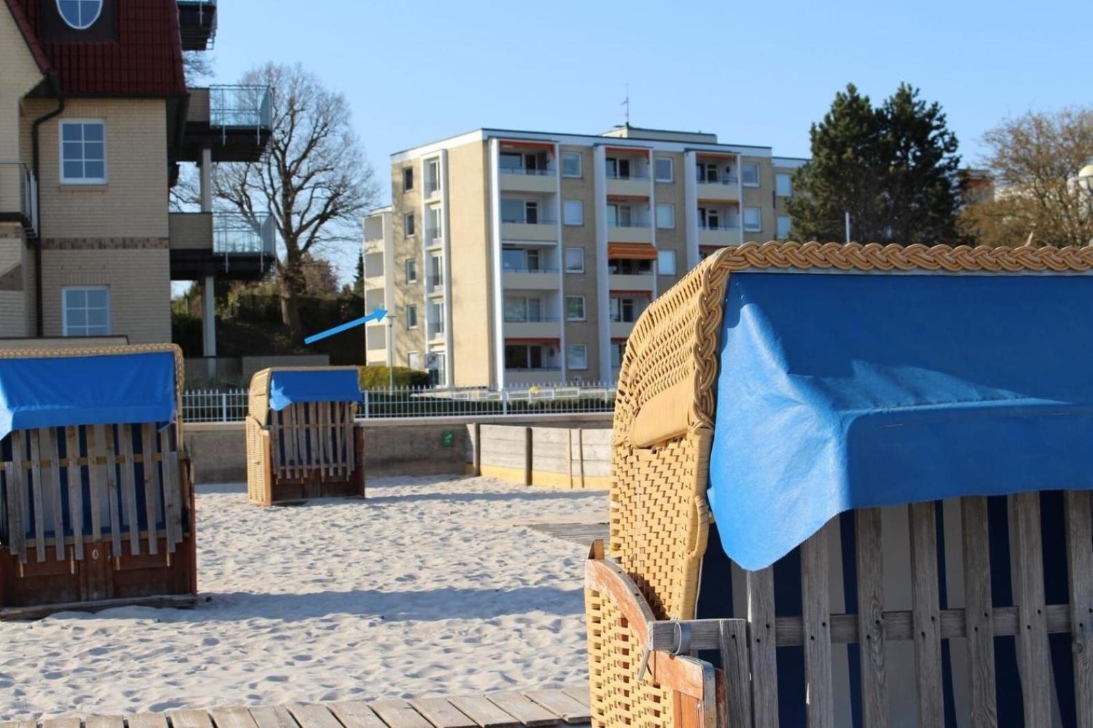 Strandschloss Strandkoje-Ostseeblick 格洛米茨 外观 照片
